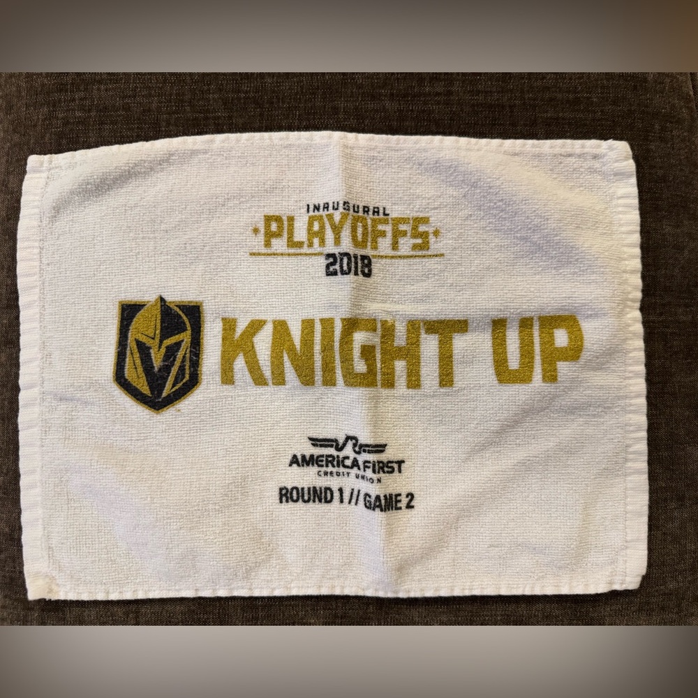 Golden Knights Inaugural Playoffs 2018 Battle / Rally Towel
